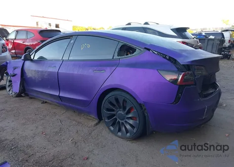 2021 Tesla Model 3 Performance Dual Motor All-Wheel Drive from USA, damaged, VIN 5YJ3E1EC0MF050802